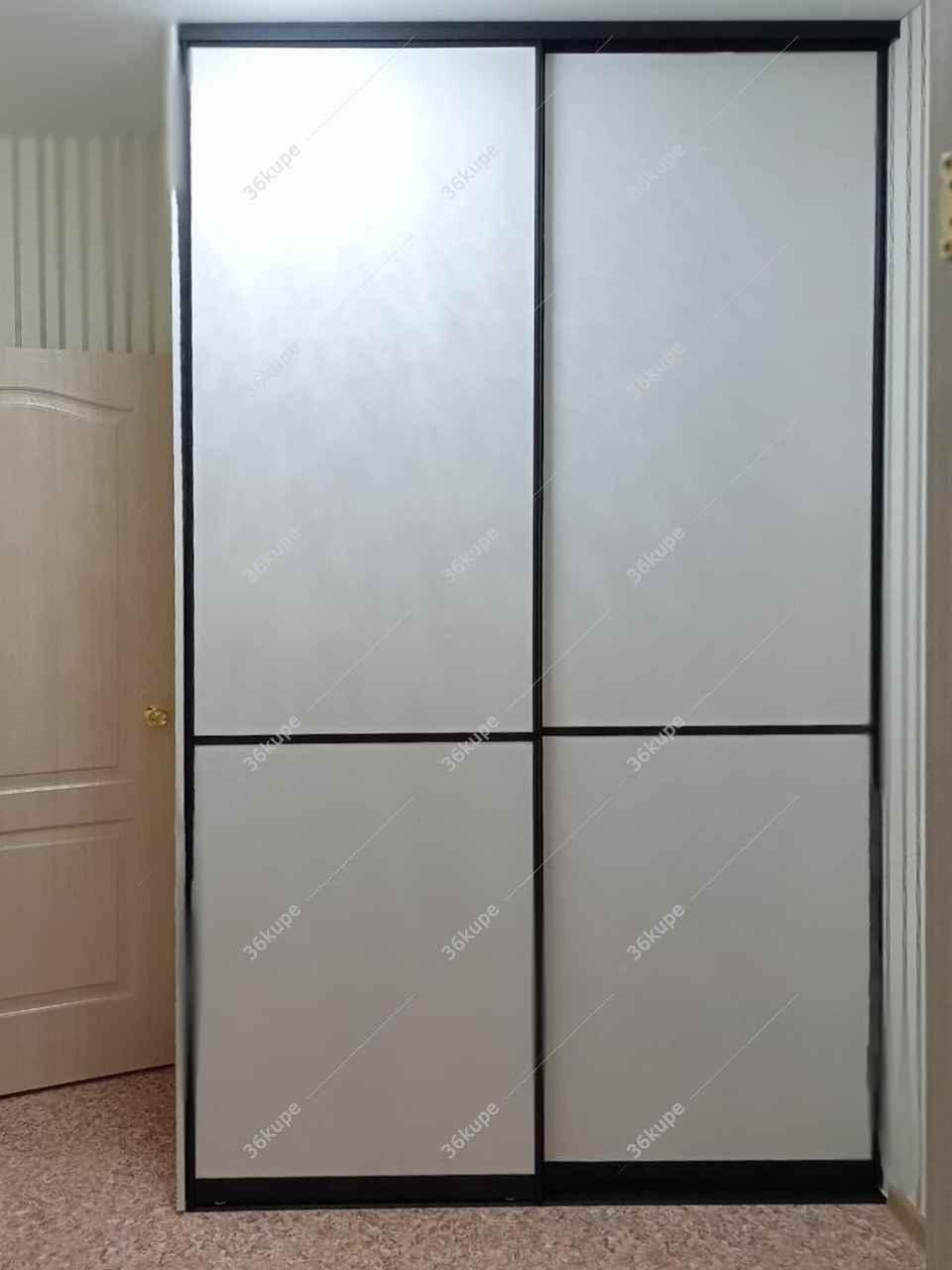 Белые двери для шкафа купе